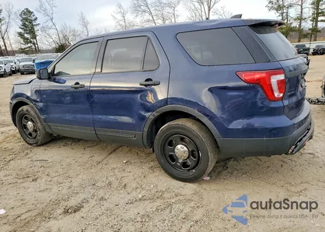 2016 Ford Explorer Police Interceptor from USA, damaged, VIN 1FM5K8AR4GGA63174